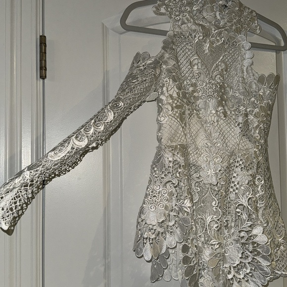 NWOT Thurley long sleeve lace blouse - Picture 3 of 11